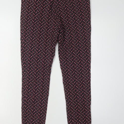 New Look Women's Multicoloured Skinny Trousers Size 8