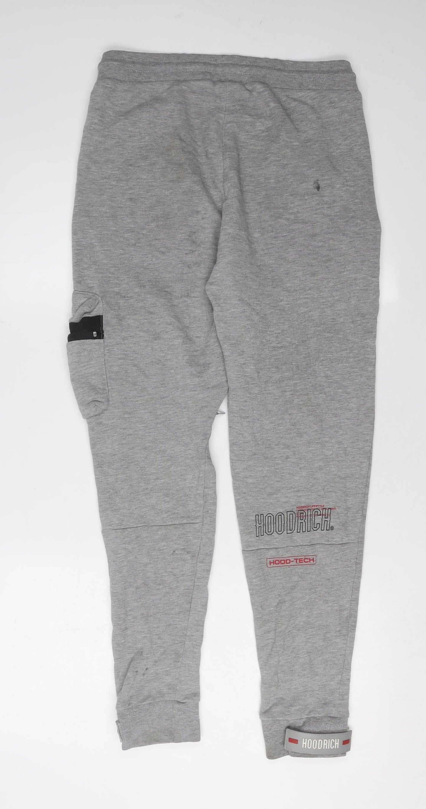 Hoodrich Men's Grey Jogger Trousers - Small
