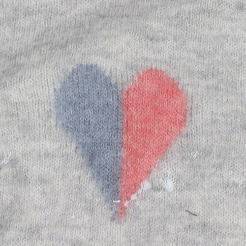 White Stuff Women's Multicoloured Roll Neck Jumper, Size 10