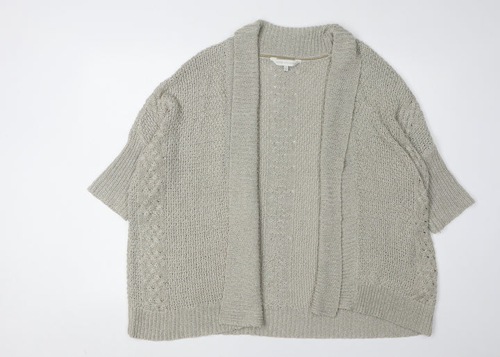 Rocha John Rocha Beige Cardigan Women Size 20 Casual