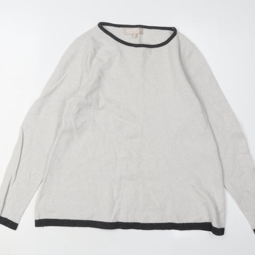 Benedetta B. Women's Small Grey Pullover Jumper