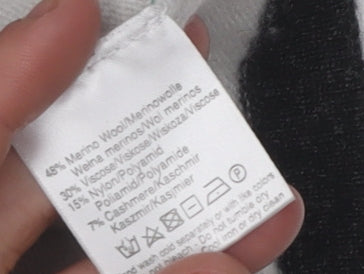 Benedetta B. Women's Small Grey Pullover Jumper