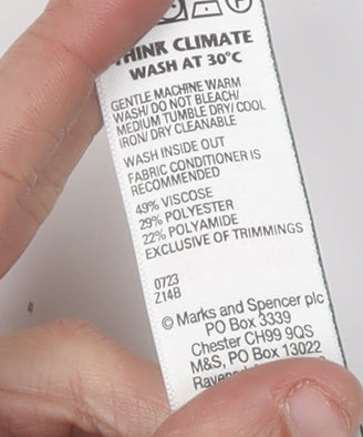 Marks and Spencer Women's Grey Cardigan Size 14