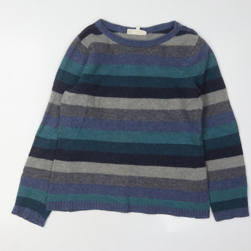 Seasalt Women's Multicoloured Striped Jumper Size 12