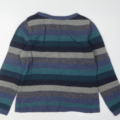 Seasalt Women's Multicoloured Striped Jumper Size 12