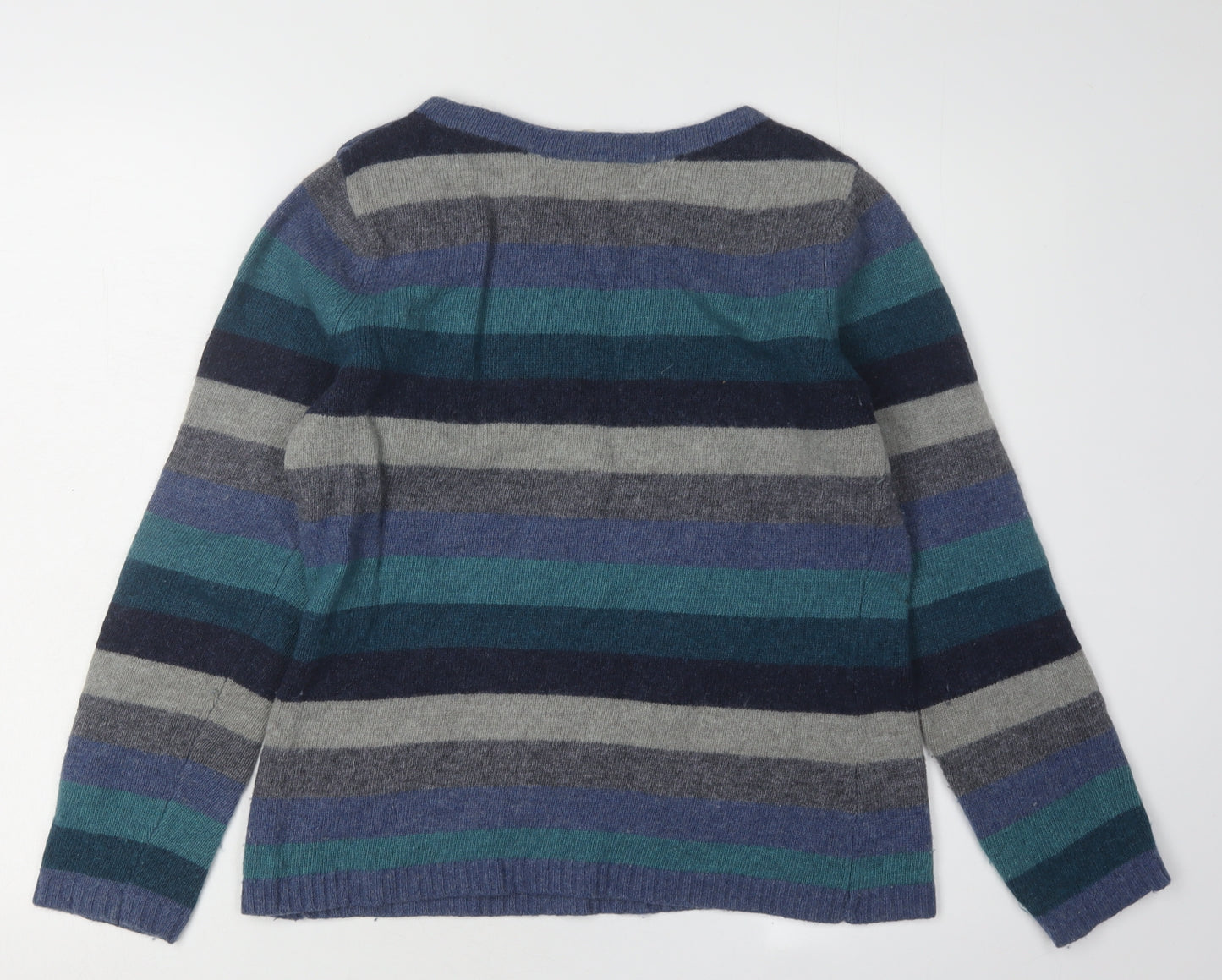 Seasalt Women's Multicoloured Striped Jumper Size 12