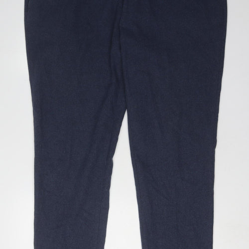 Gianni Feraud Men's Blue Trousers, Size 42
