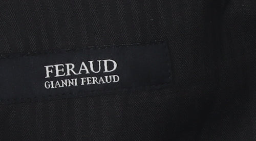 Gianni Feraud Men's Blue Trousers, Size 42