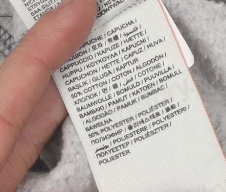 Superdry Men's Grey Pullover Hoodie M Graphic