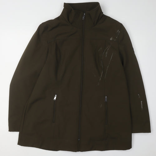 Andrew Marc Men's Green XL Water Resistant Jacket