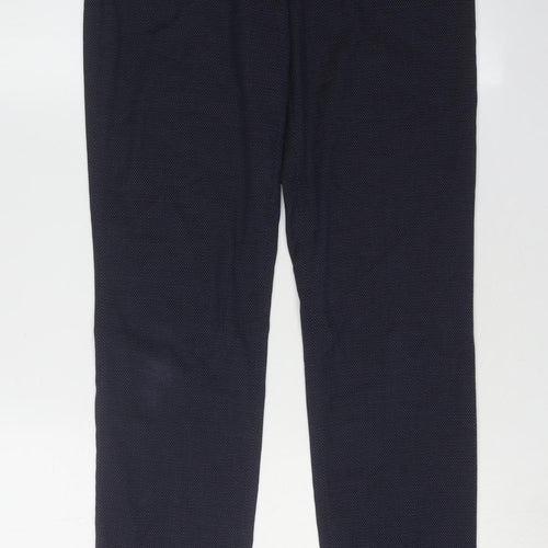 H&M Women's Black Straight Trousers Size 6