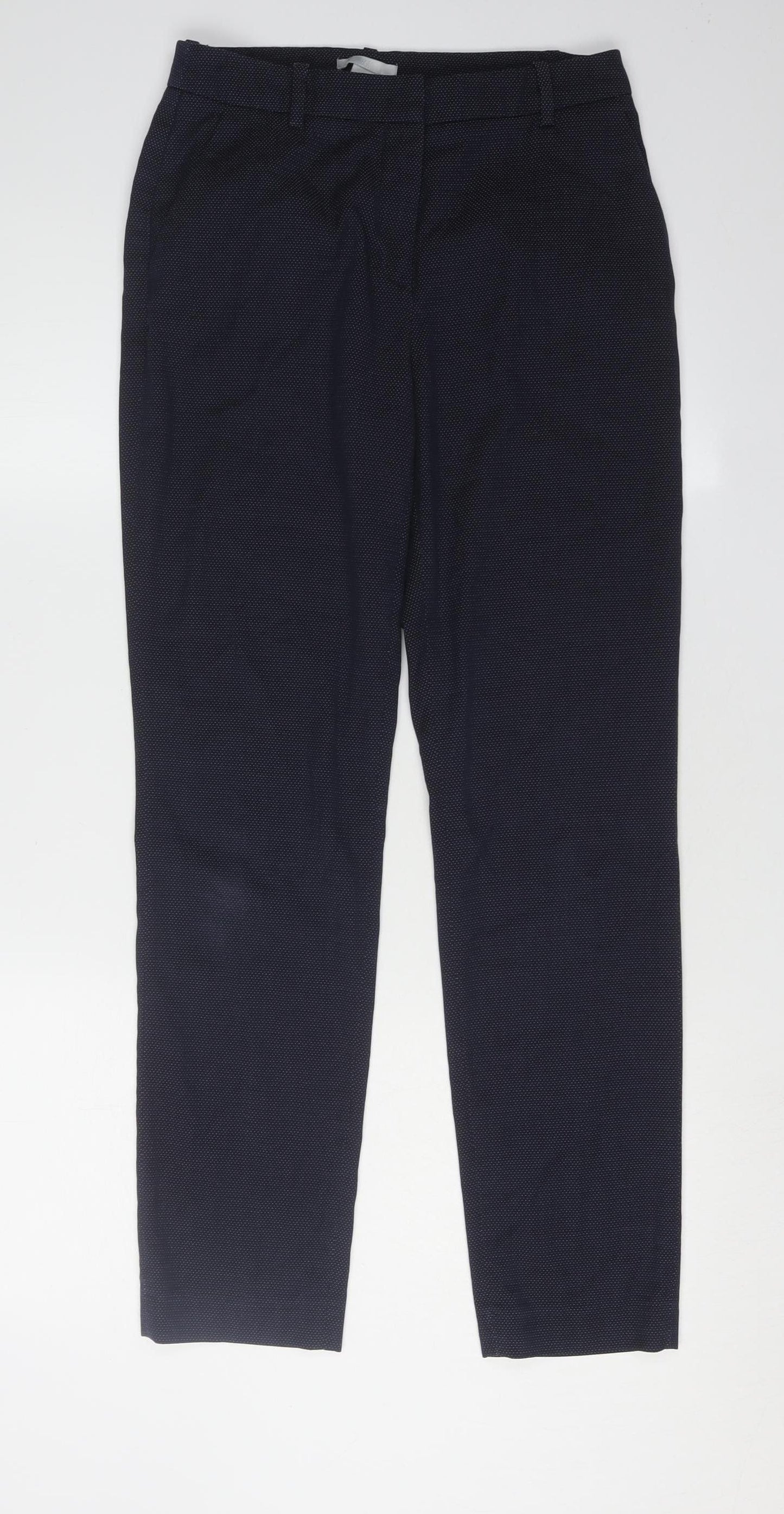 H&M Women's Black Straight Trousers Size 6