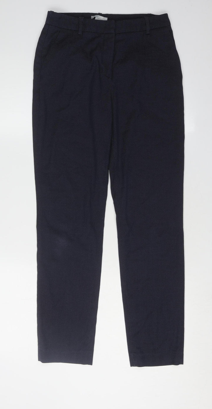 H&M Women's Black Straight Trousers Size 6