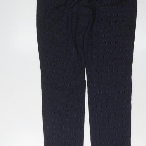 H&M Women's Black Straight Trousers Size 6