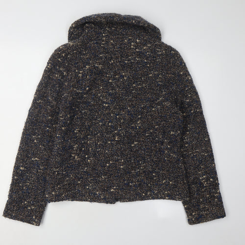Evelin Brandt Women's Multicolour Tweed Jacket Size 8