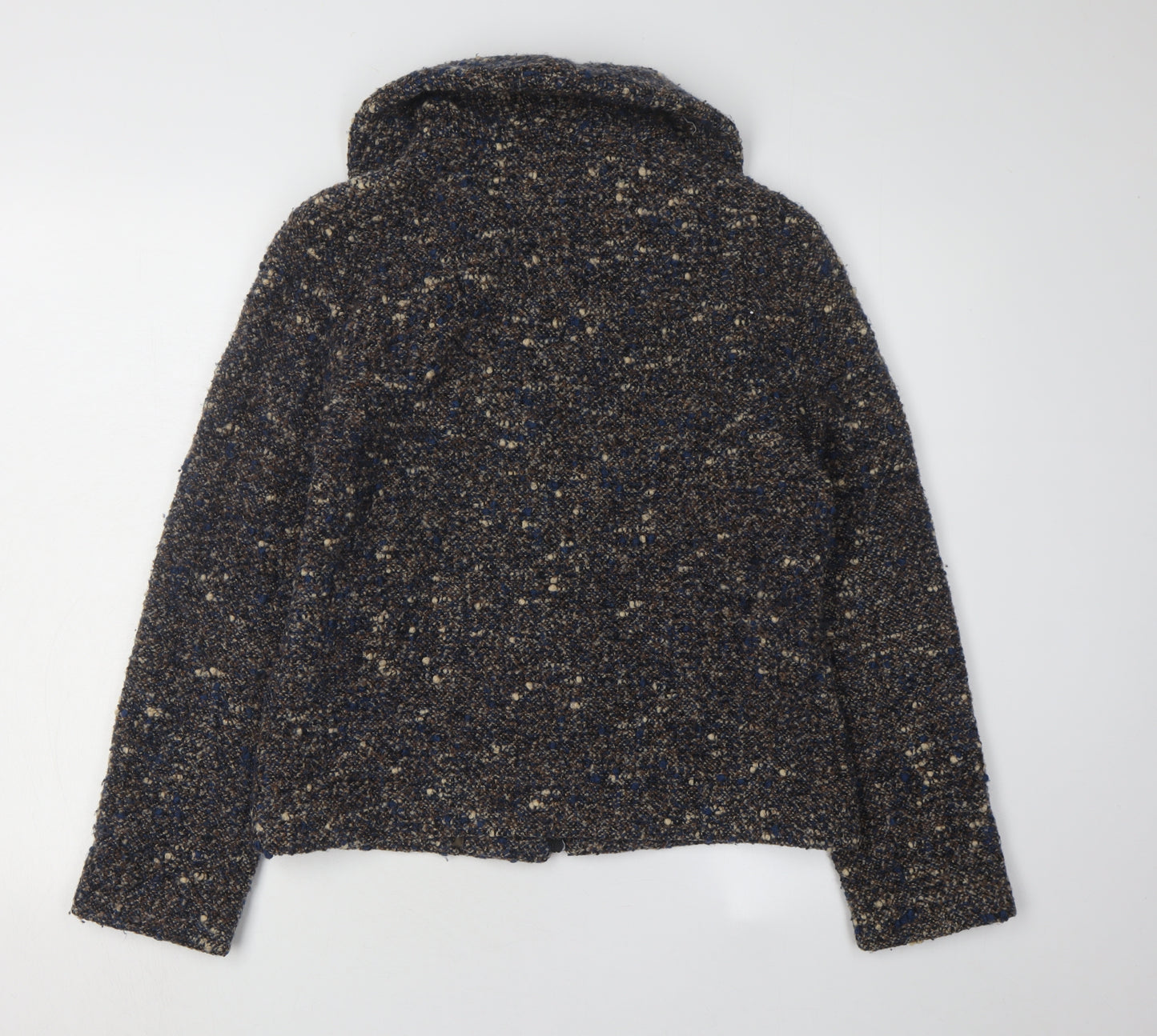 Evelin Brandt Women's Multicolour Tweed Jacket Size 8