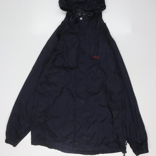 Regatta Men's Black Hooded Rain Jacket S Lightweight
