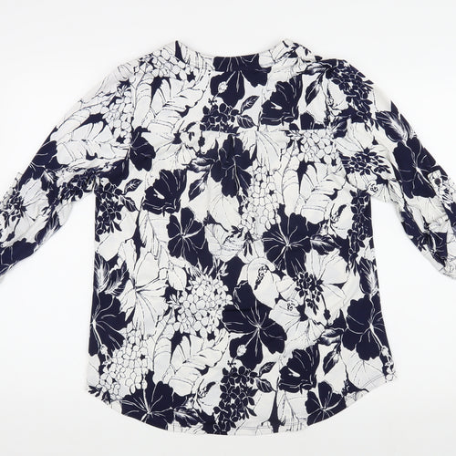 Roman Women's Floral Tunic Blouse, Size 10, Multicoloured