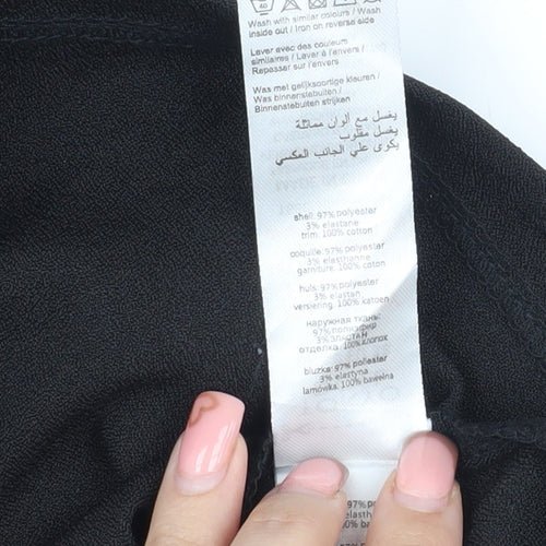 Tokyo Doll Women's Black Shift Dress Size 10