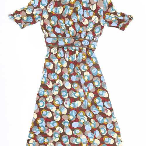 MAX&Co. Women's Multicoloured Wrap Dress - Size S