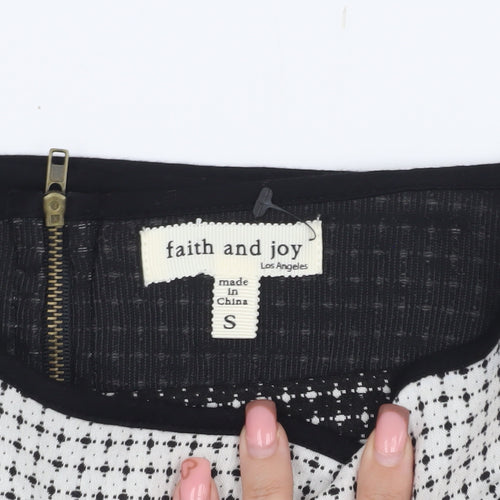 faith and joy Women's S Multicoloured Pencil Skirt