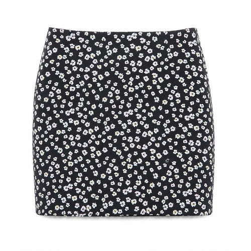 Dorothy Perkins Women's Black Floral Skirt Size 10