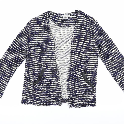 ASOS Women's Blue Striped Cardigan, Size 6