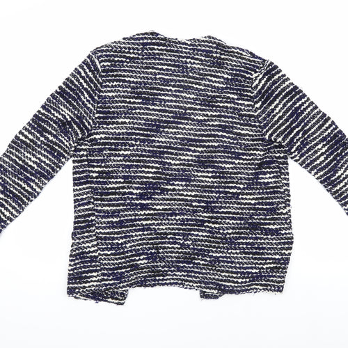 ASOS Women's Blue Striped Cardigan, Size 6