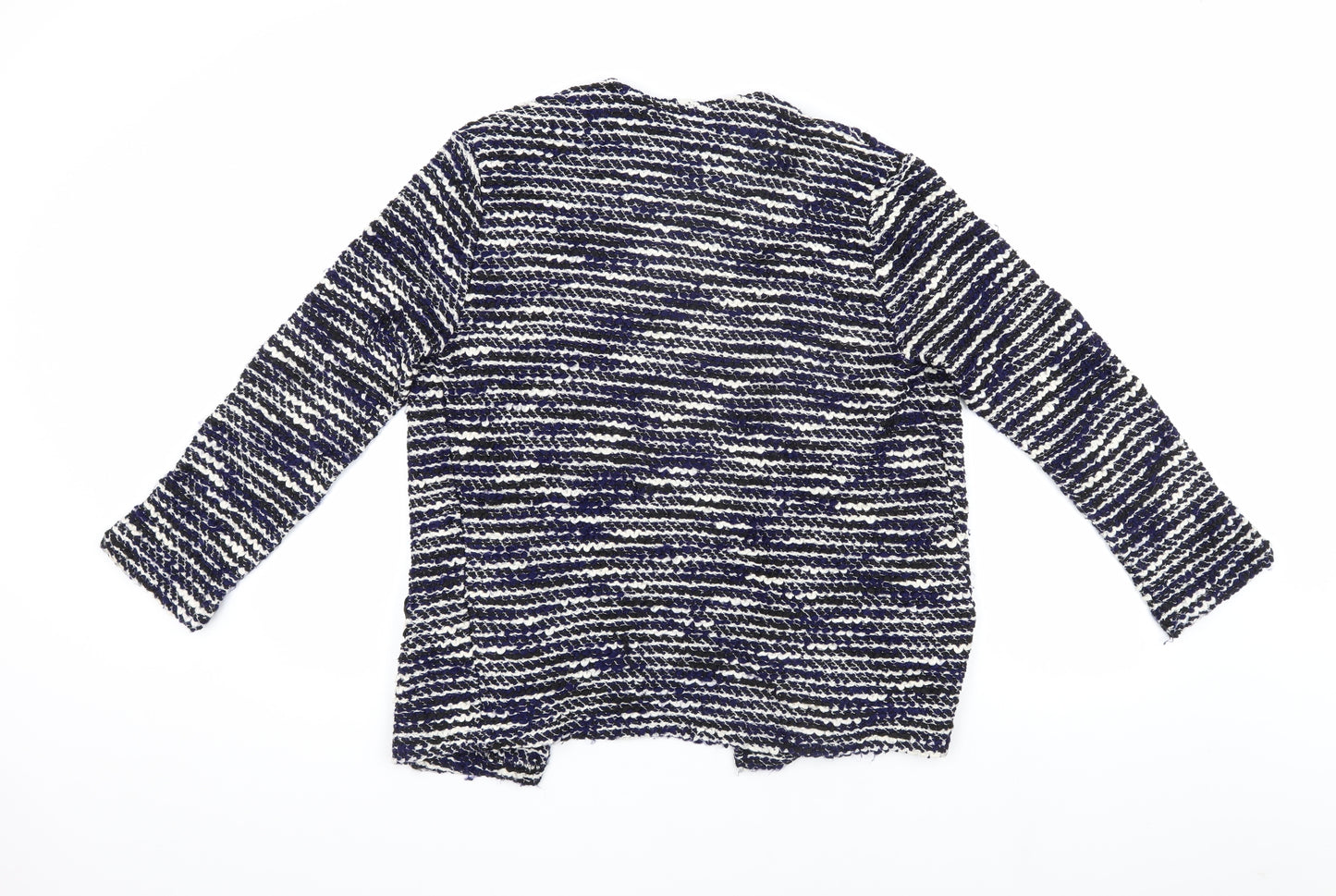 ASOS Women's Blue Striped Cardigan, Size 6