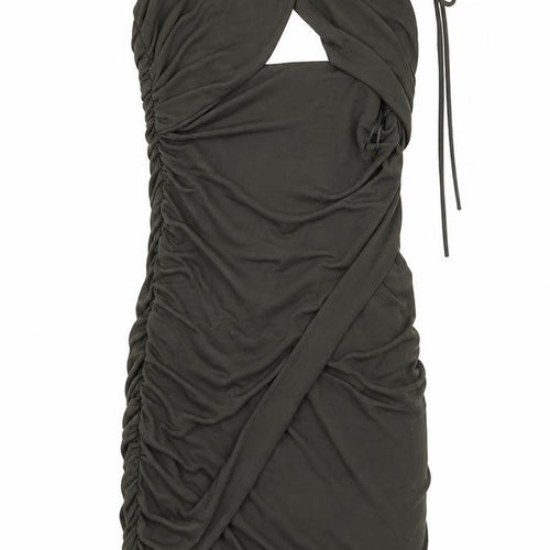 ZARA Women's Green Bodycon Dress, Size 12, Party-Ready