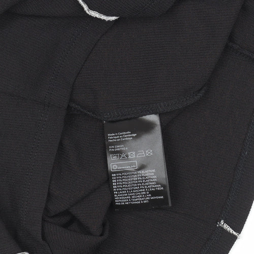 DIVIDED Women's Black Bodycon Mini Dress, Size S