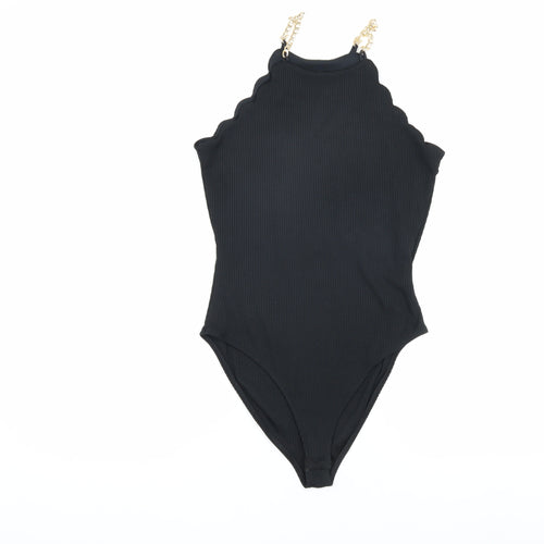 River Island Women's Black Camisole Blouse Size 10