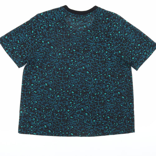 Hush Women's Multicoloured Animal Print T-Shirt