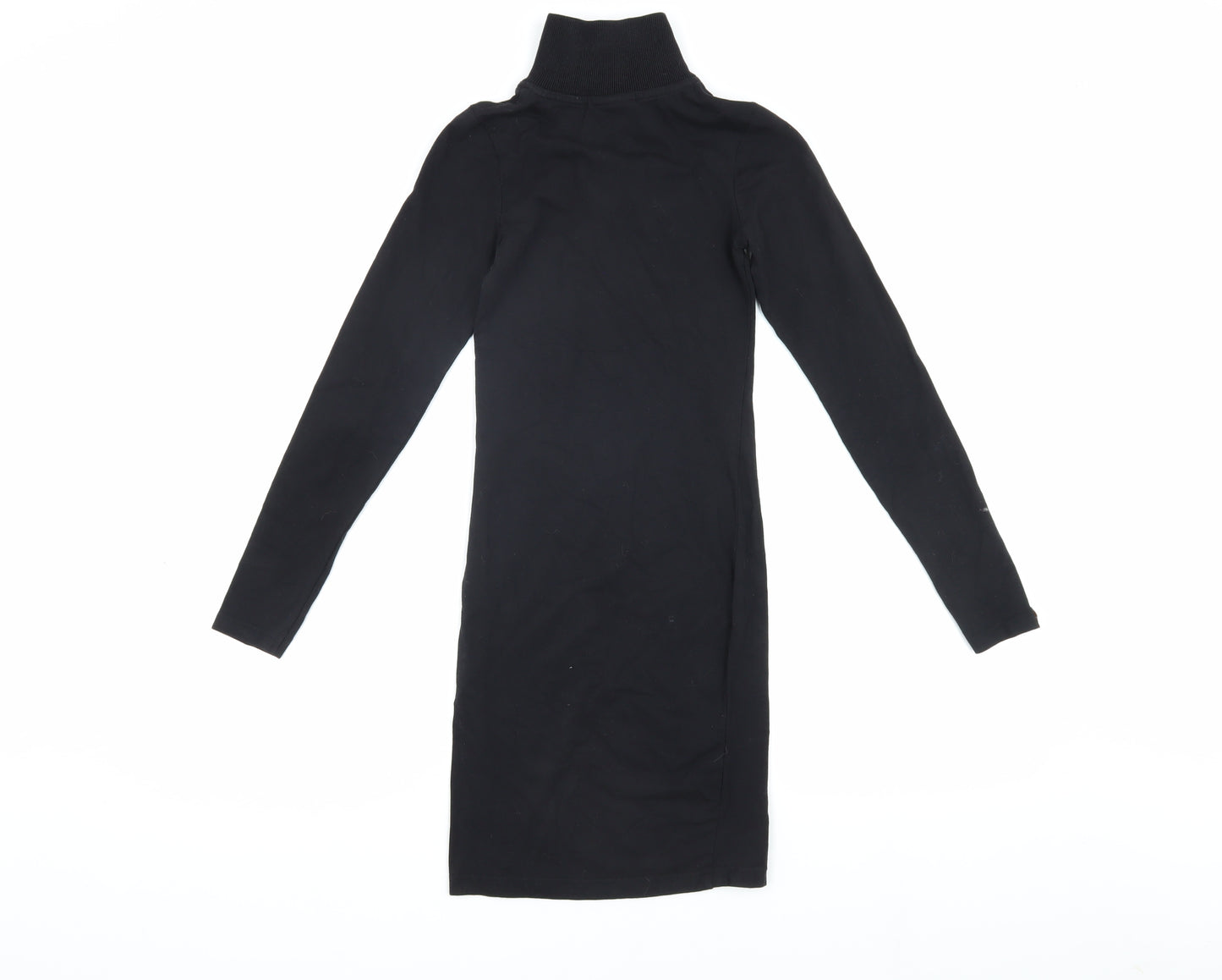 Ellesse Women's Black Bodycon Knit Dress UK 4