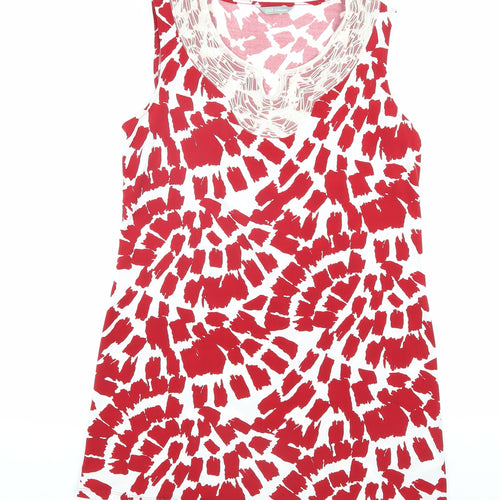 Marks & Spencer Women's Red Sleeveless Top Size 12