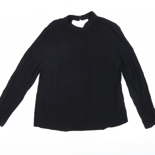 Marks and Spencer Women's Black Long Sleeve Top