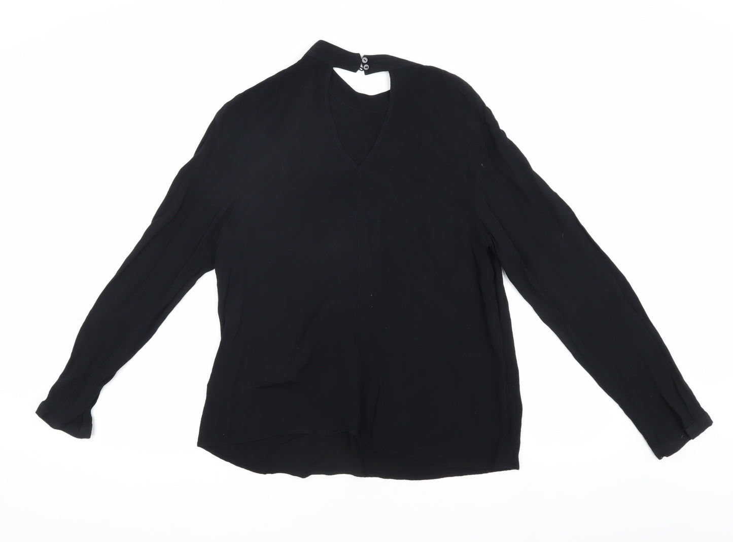 Marks and Spencer Women's Black Long Sleeve Top