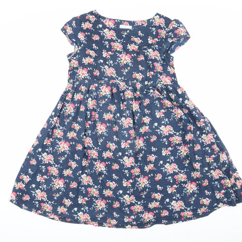 JoJo Maman Bébé Women's Multicoloured Floral Dress Size 12