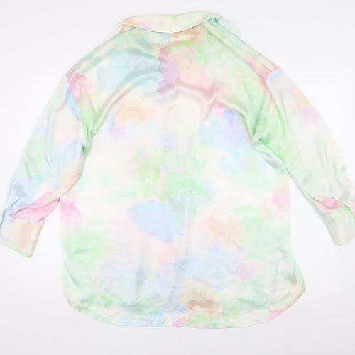 ZARA Women's Multicoloured XS Button-Up Shirt