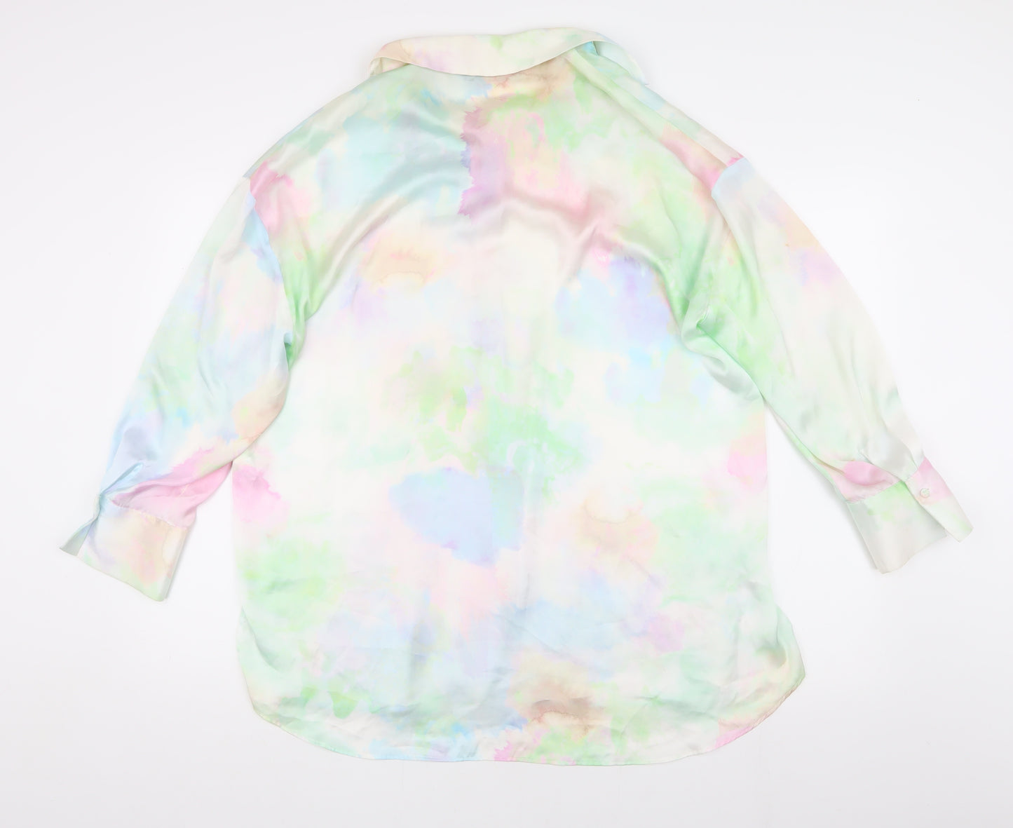 ZARA Women's Multicoloured XS Button-Up Shirt