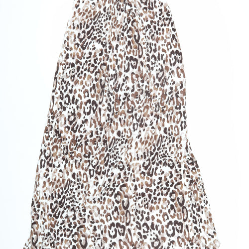 Next Women Multicoloured Size 8 Animal Print Dress