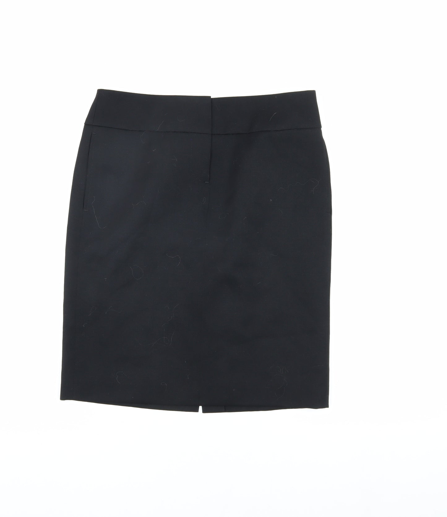 J.Crew Women's Black Wool Pencil Skirt Size 4P