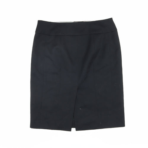 J.Crew Women's Black Wool Pencil Skirt Size 4P