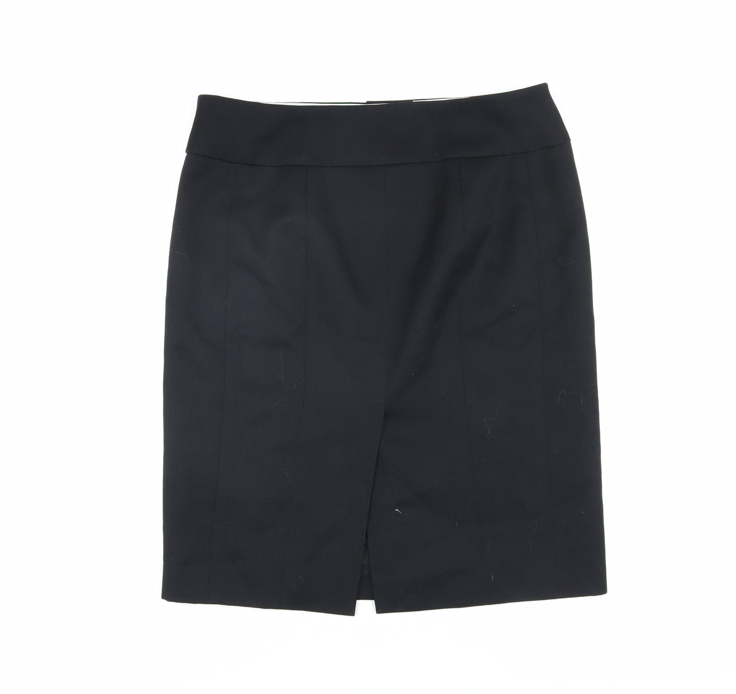 J.Crew Women's Black Wool Pencil Skirt Size 4P