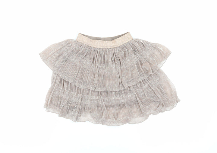 Next Girls Beige Pleated Skirt, 5 Years, Party Ready