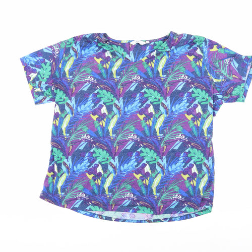 ISLE Women's Multicoloured Floral T-Shirt L