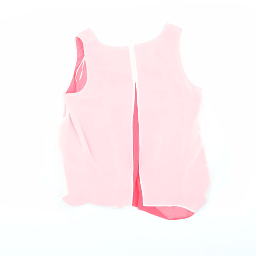 Kaleidoscope Women's Pink Tank Top Size 14 V-Neck