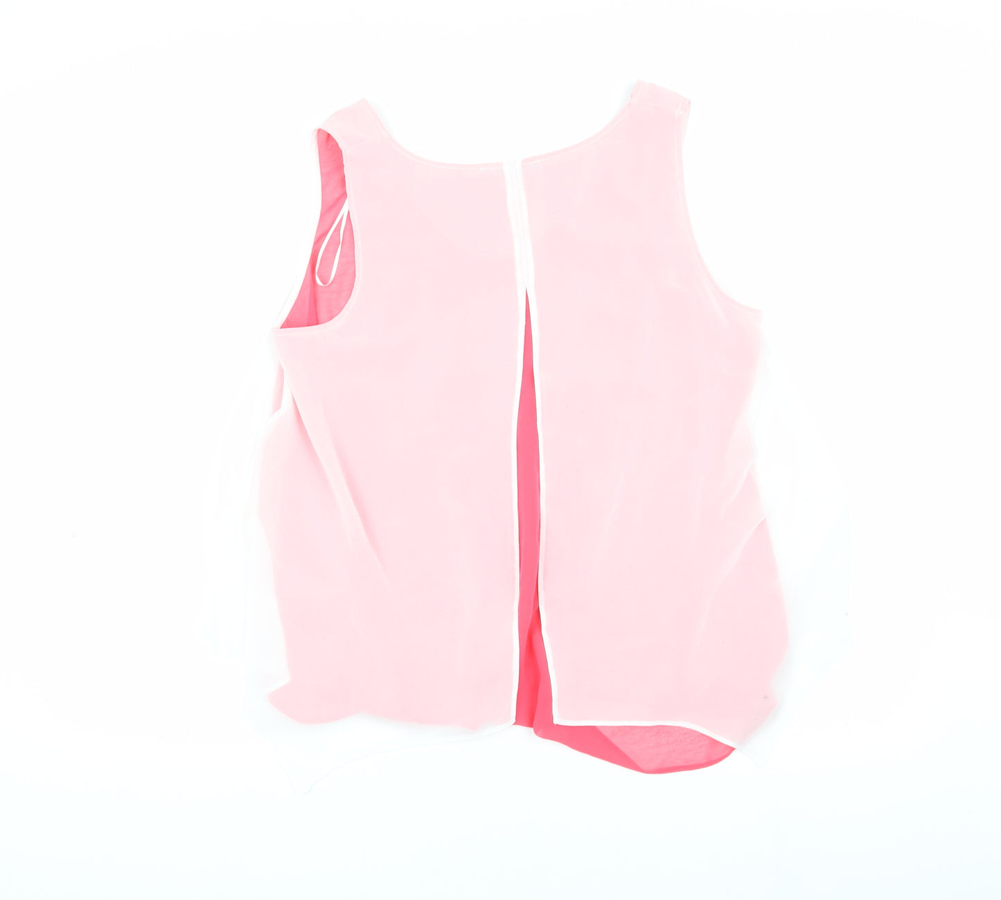 Kaleidoscope Women's Pink Tank Top Size 14 V-Neck