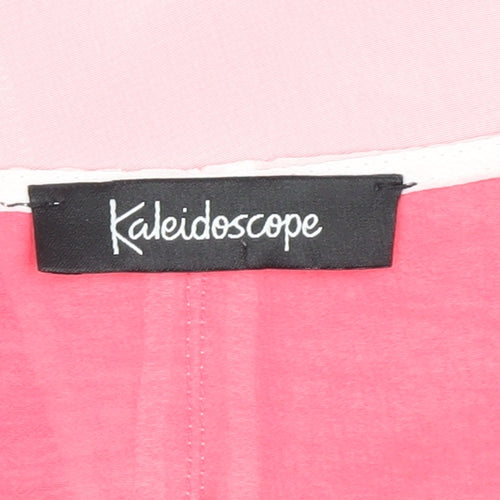 Kaleidoscope Women's Pink Tank Top Size 14 V-Neck