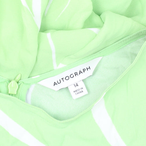 Marks and Spencer Women's Green Dress Size 14